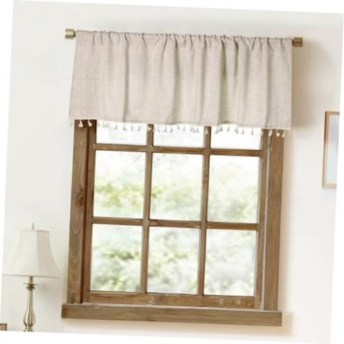 Pack faux linen tassel kitchen - faux,