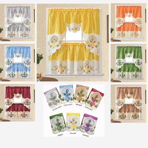 Rose melody 3pc kitchen - 3pc,