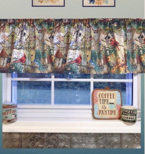 Spring birds valance country - spring,