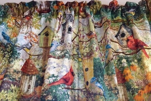 Garden birdhouse valance - garden,